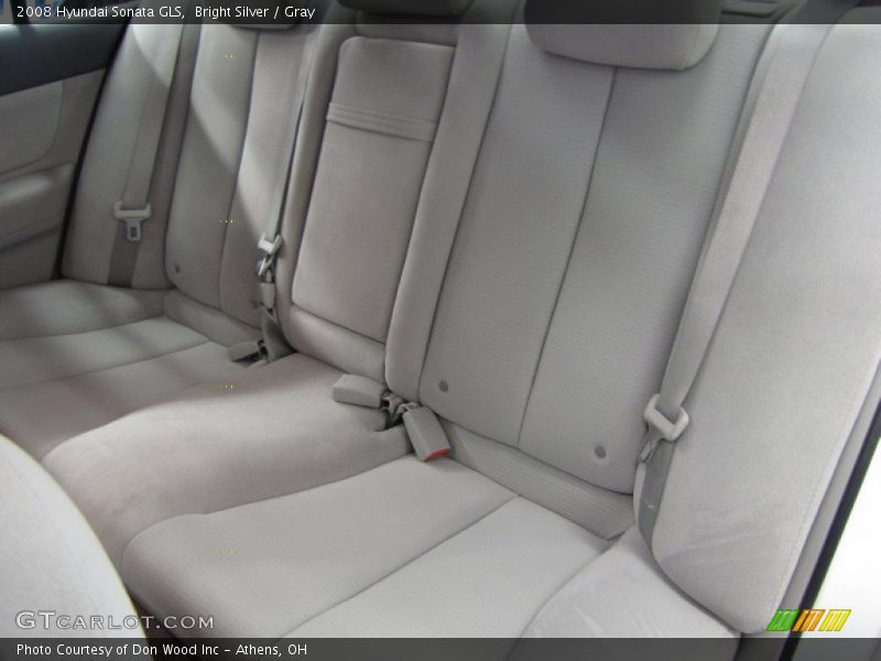 Bright Silver / Gray 2008 Hyundai Sonata GLS