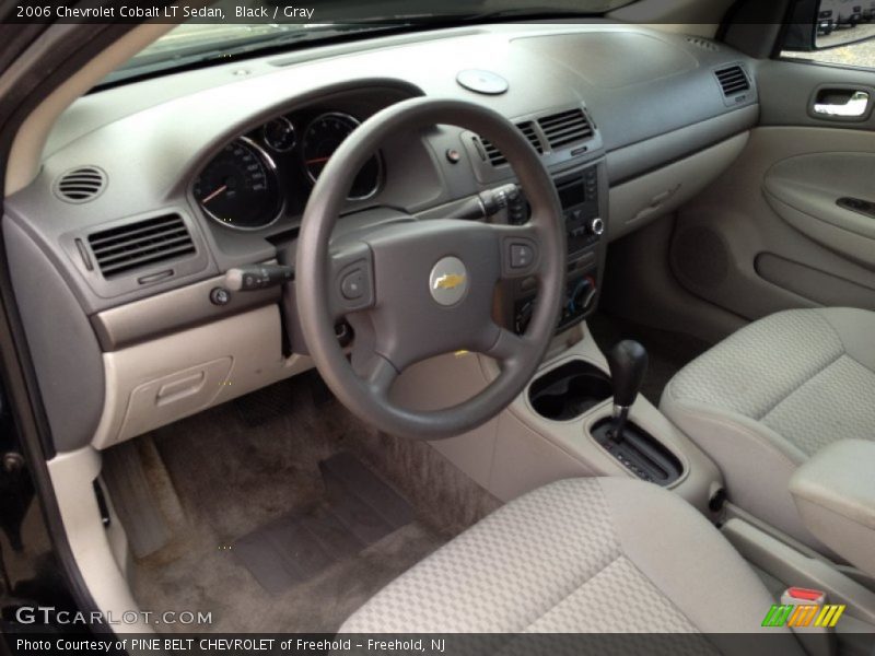Black / Gray 2006 Chevrolet Cobalt LT Sedan