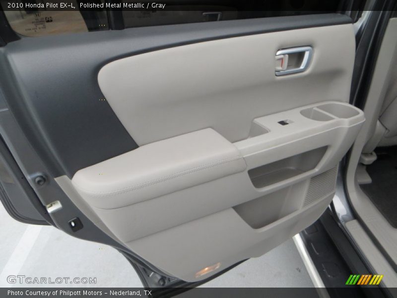 Polished Metal Metallic / Gray 2010 Honda Pilot EX-L