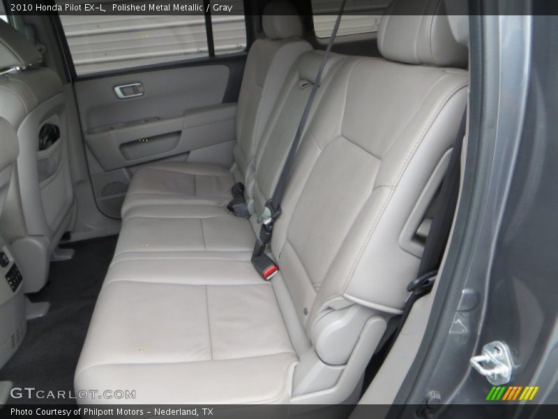 Polished Metal Metallic / Gray 2010 Honda Pilot EX-L