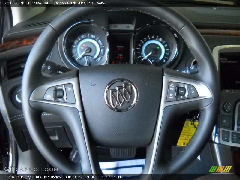 Carbon Black Metallic / Ebony 2013 Buick LaCrosse FWD