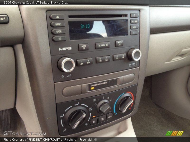 Black / Gray 2006 Chevrolet Cobalt LT Sedan