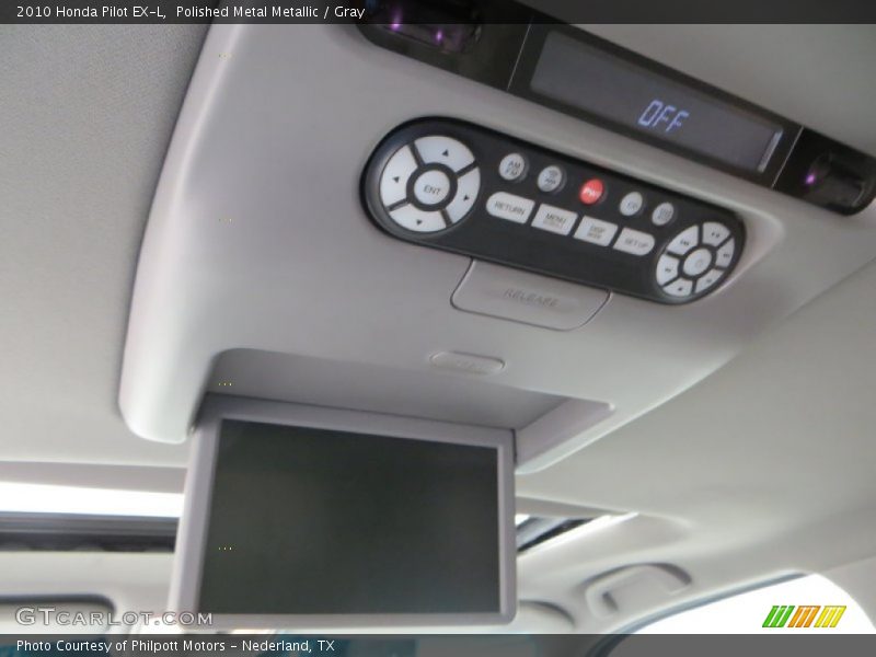 Polished Metal Metallic / Gray 2010 Honda Pilot EX-L