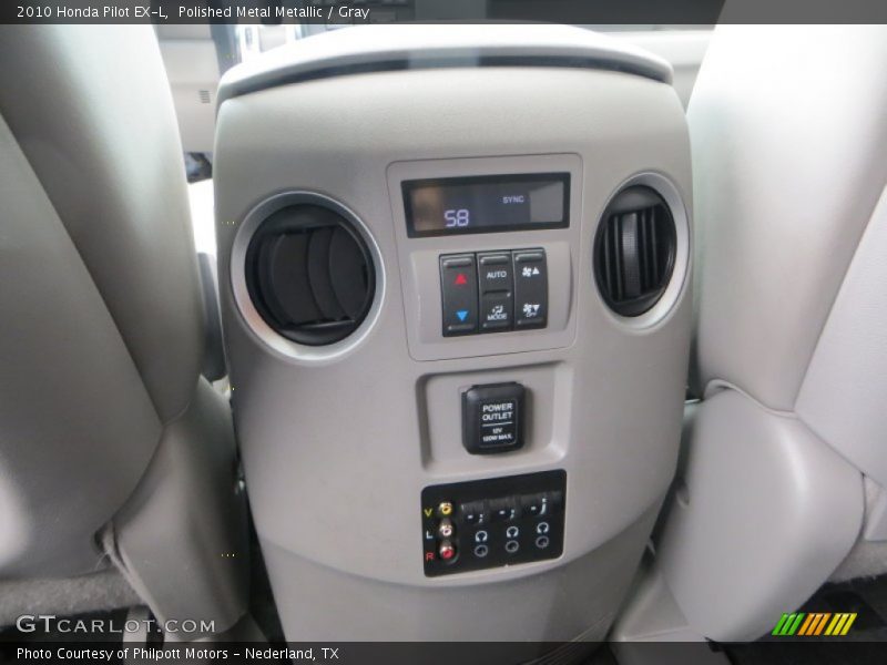 Polished Metal Metallic / Gray 2010 Honda Pilot EX-L