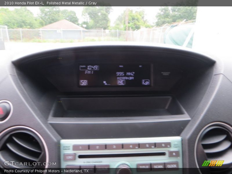 Polished Metal Metallic / Gray 2010 Honda Pilot EX-L