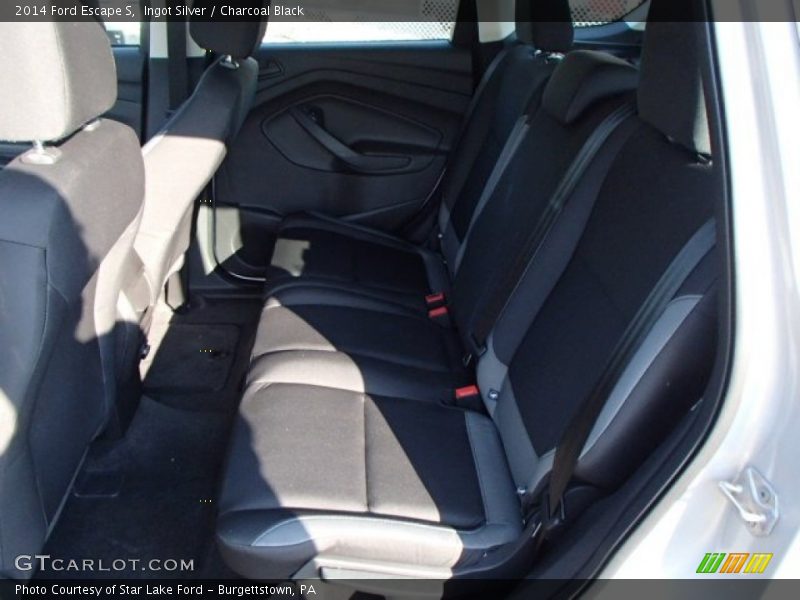 Ingot Silver / Charcoal Black 2014 Ford Escape S