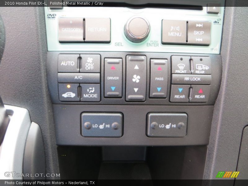Polished Metal Metallic / Gray 2010 Honda Pilot EX-L