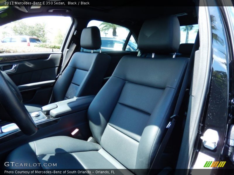 Black / Black 2011 Mercedes-Benz E 350 Sedan