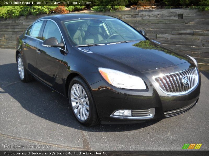 Black Diamond Tricoat / Ebony 2013 Buick Regal Turbo