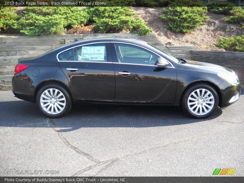 Black Diamond Tricoat / Ebony 2013 Buick Regal Turbo