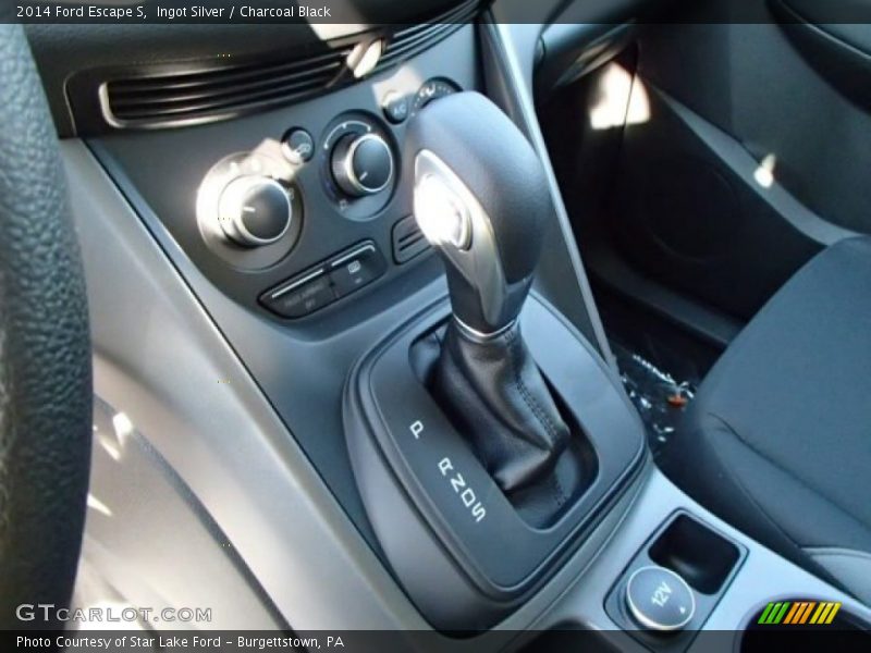 Ingot Silver / Charcoal Black 2014 Ford Escape S