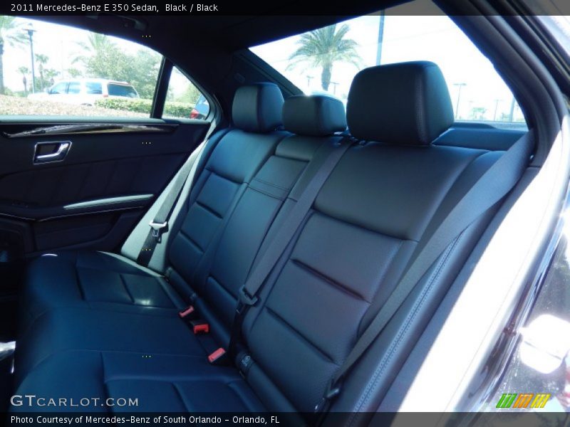 Black / Black 2011 Mercedes-Benz E 350 Sedan