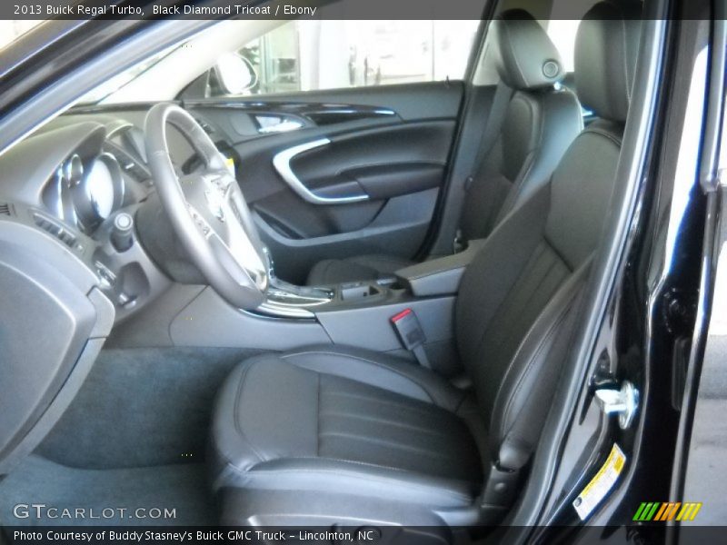 Black Diamond Tricoat / Ebony 2013 Buick Regal Turbo