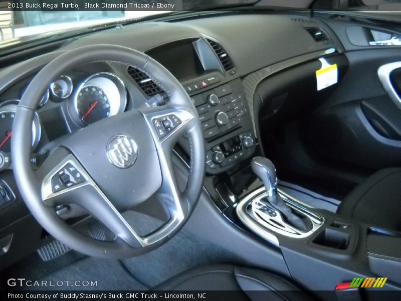 Black Diamond Tricoat / Ebony 2013 Buick Regal Turbo