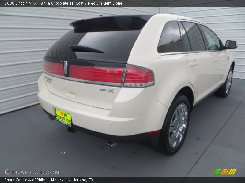 White Chocolate Tri Coat / Medium Light Stone 2008 Lincoln MKX