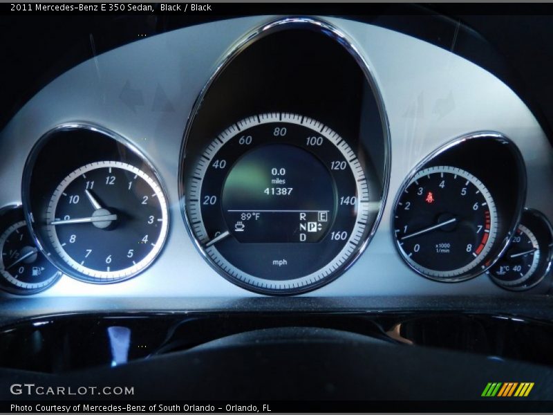 Black / Black 2011 Mercedes-Benz E 350 Sedan