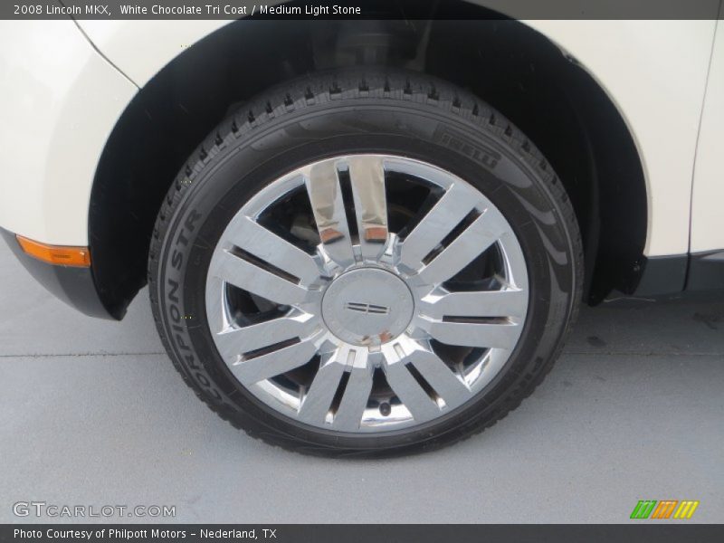 White Chocolate Tri Coat / Medium Light Stone 2008 Lincoln MKX