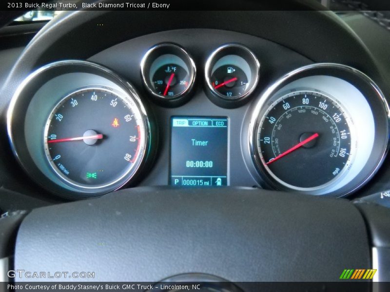 Black Diamond Tricoat / Ebony 2013 Buick Regal Turbo