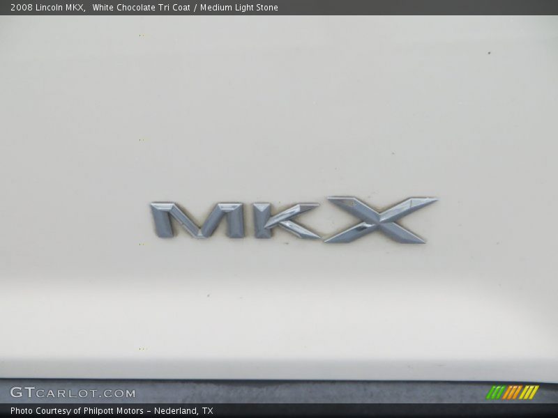 White Chocolate Tri Coat / Medium Light Stone 2008 Lincoln MKX