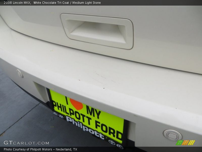 White Chocolate Tri Coat / Medium Light Stone 2008 Lincoln MKX