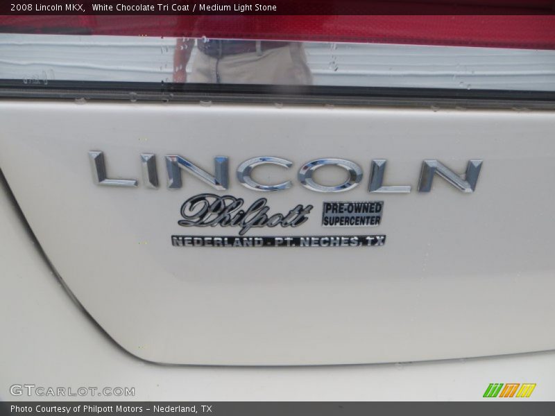 White Chocolate Tri Coat / Medium Light Stone 2008 Lincoln MKX