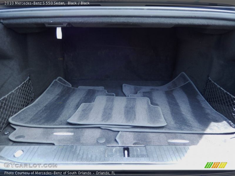 Black / Black 2010 Mercedes-Benz S 550 Sedan