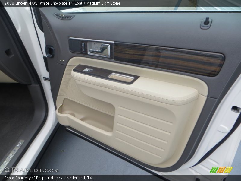 White Chocolate Tri Coat / Medium Light Stone 2008 Lincoln MKX