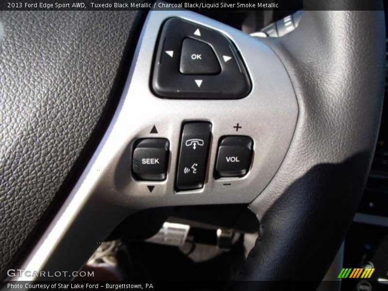 Controls of 2013 Edge Sport AWD