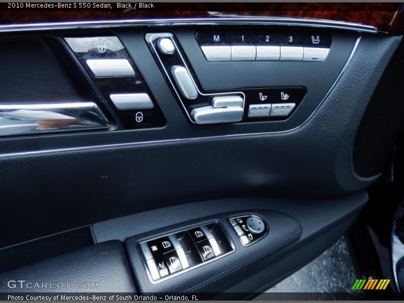 Black / Black 2010 Mercedes-Benz S 550 Sedan