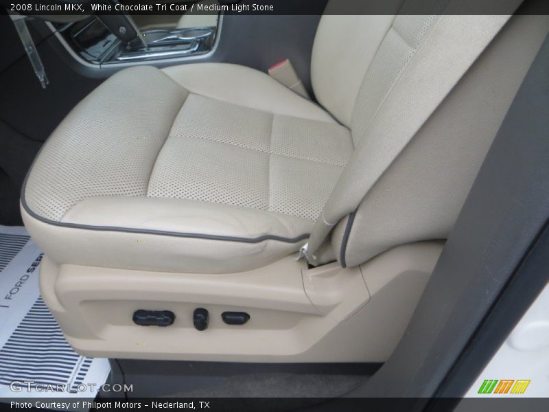 White Chocolate Tri Coat / Medium Light Stone 2008 Lincoln MKX