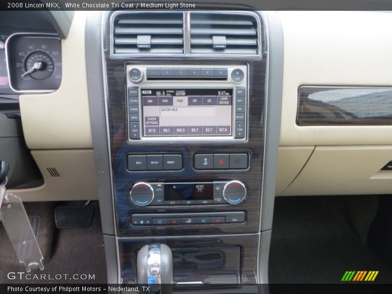 White Chocolate Tri Coat / Medium Light Stone 2008 Lincoln MKX