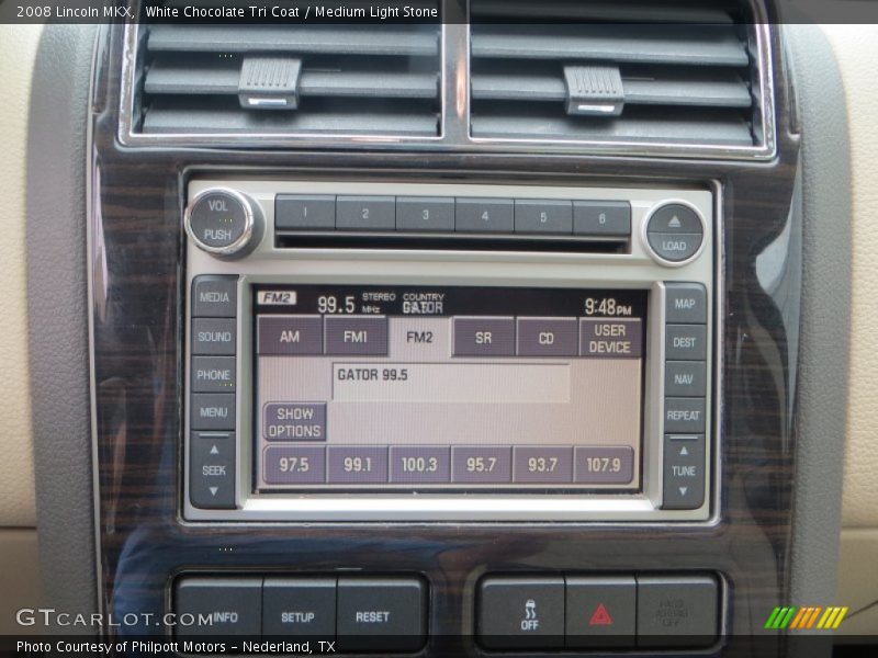 White Chocolate Tri Coat / Medium Light Stone 2008 Lincoln MKX