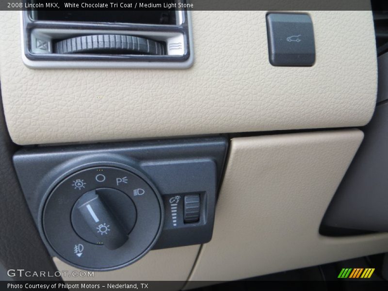White Chocolate Tri Coat / Medium Light Stone 2008 Lincoln MKX