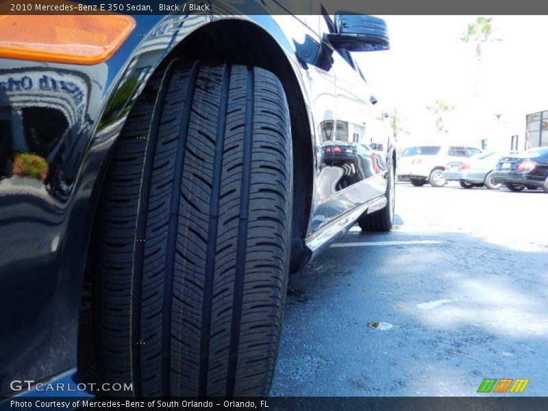 Black / Black 2010 Mercedes-Benz E 350 Sedan
