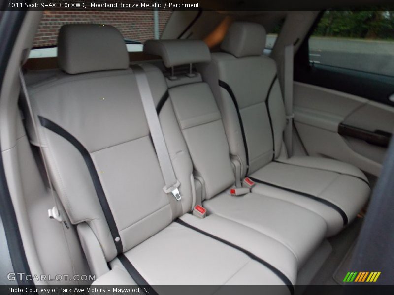 Rear Seat of 2011 9-4X 3.0i XWD