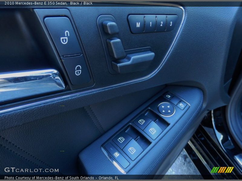 Black / Black 2010 Mercedes-Benz E 350 Sedan