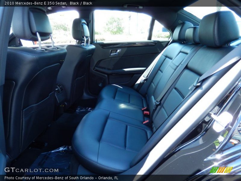 Black / Black 2010 Mercedes-Benz E 350 Sedan