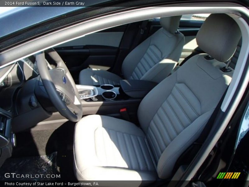 Front Seat of 2014 Fusion S