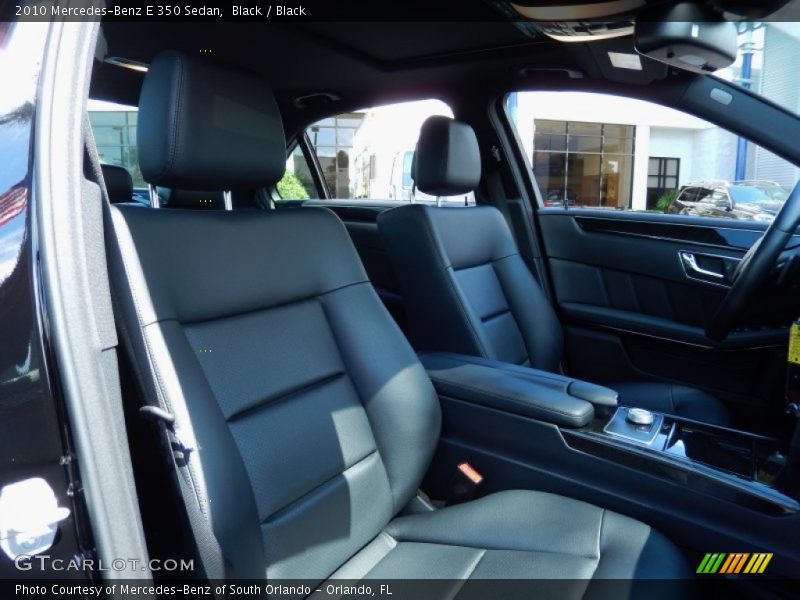 Black / Black 2010 Mercedes-Benz E 350 Sedan