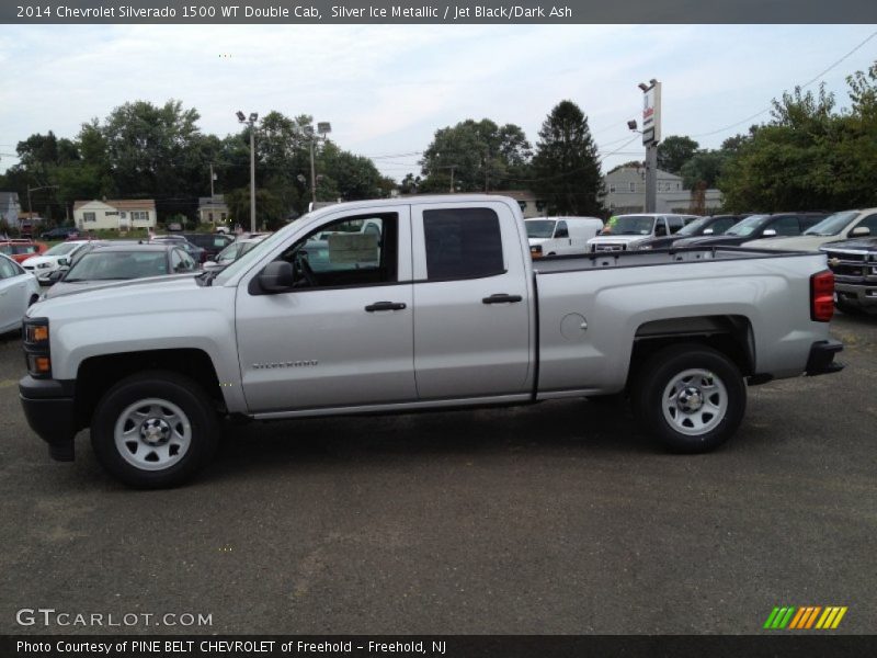  2014 Silverado 1500 WT Double Cab Silver Ice Metallic