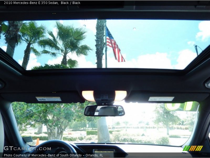 Black / Black 2010 Mercedes-Benz E 350 Sedan