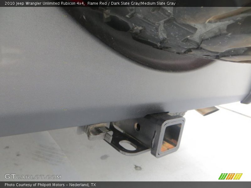 Flame Red / Dark Slate Gray/Medium Slate Gray 2010 Jeep Wrangler Unlimited Rubicon 4x4