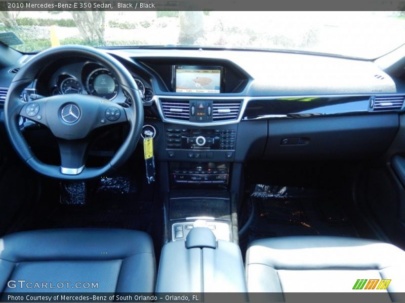 Black / Black 2010 Mercedes-Benz E 350 Sedan