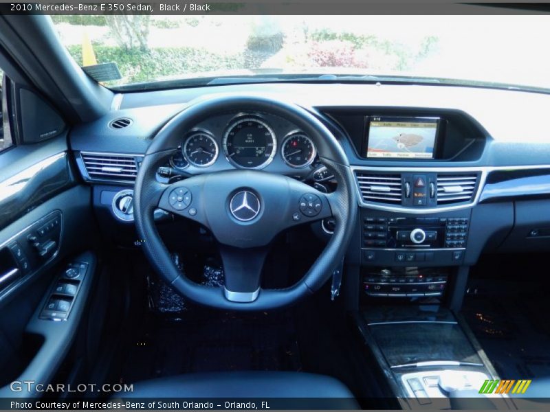 Black / Black 2010 Mercedes-Benz E 350 Sedan