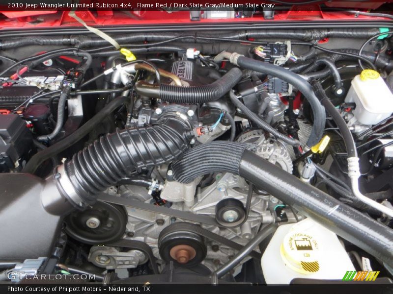 Flame Red / Dark Slate Gray/Medium Slate Gray 2010 Jeep Wrangler Unlimited Rubicon 4x4