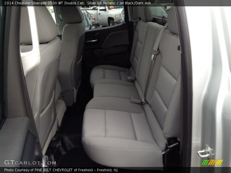 Rear Seat of 2014 Silverado 1500 WT Double Cab