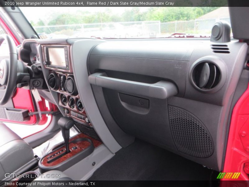 Flame Red / Dark Slate Gray/Medium Slate Gray 2010 Jeep Wrangler Unlimited Rubicon 4x4