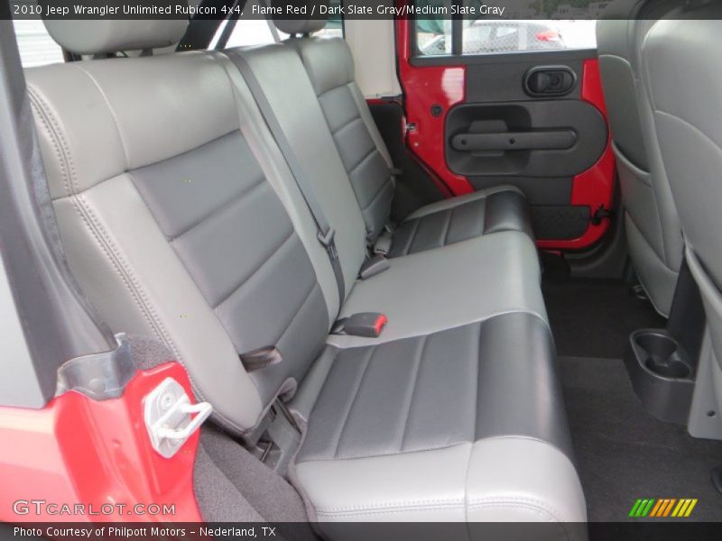 Flame Red / Dark Slate Gray/Medium Slate Gray 2010 Jeep Wrangler Unlimited Rubicon 4x4