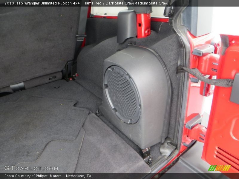 Flame Red / Dark Slate Gray/Medium Slate Gray 2010 Jeep Wrangler Unlimited Rubicon 4x4