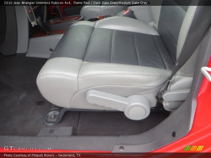 Flame Red / Dark Slate Gray/Medium Slate Gray 2010 Jeep Wrangler Unlimited Rubicon 4x4
